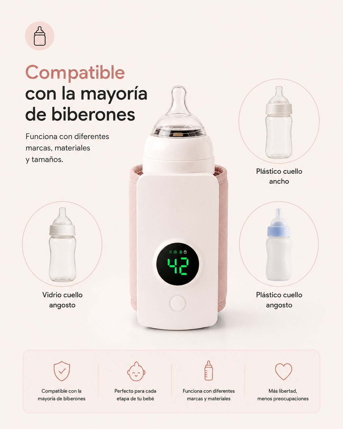 CALENTADOR PORTATIL PARA BIBERON