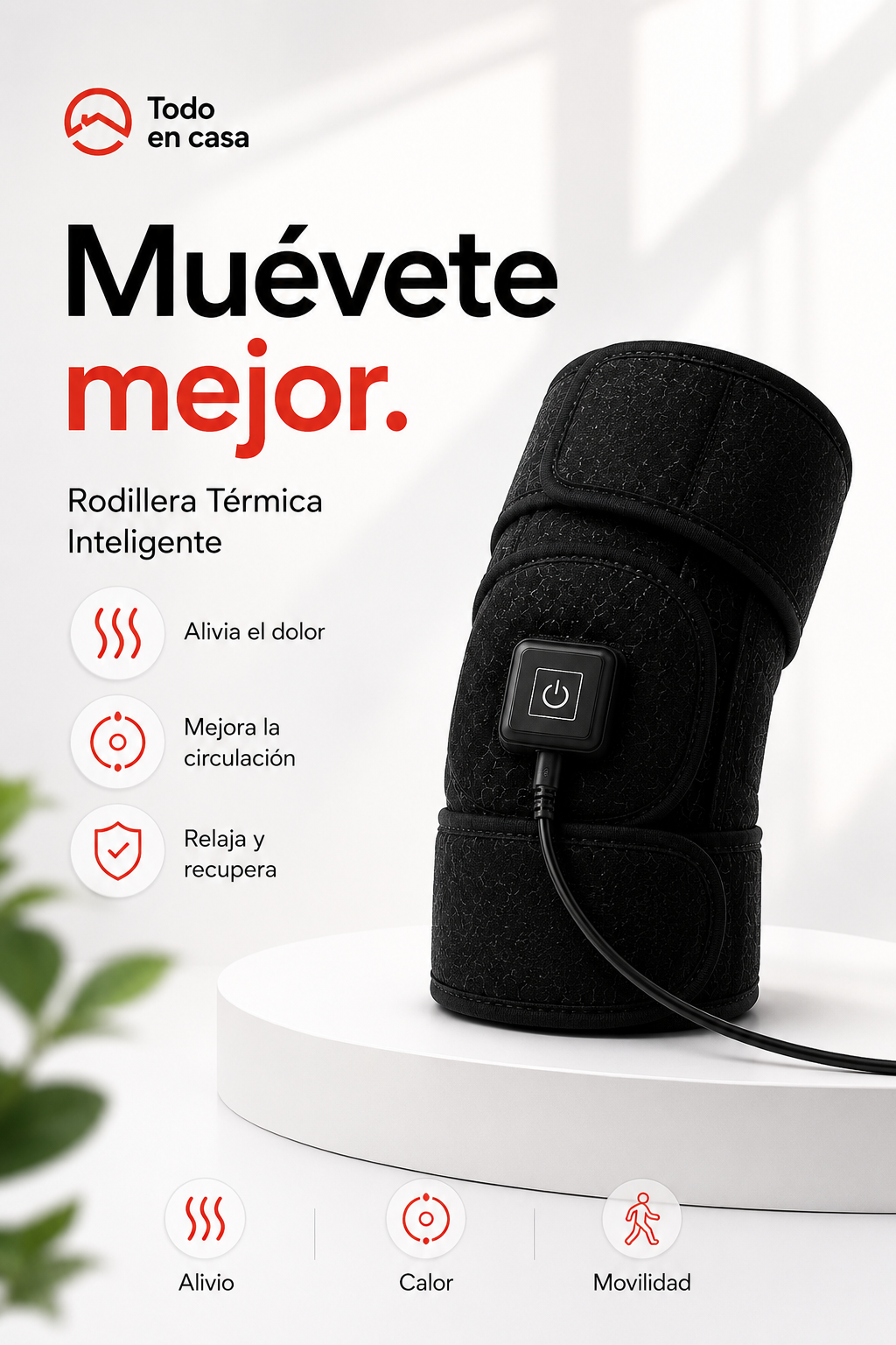 RODILLERA TÉRMICA INTELIGENTE 3 EN 1