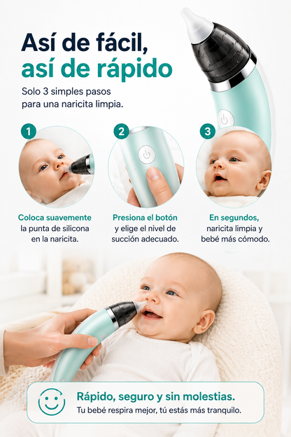 ASPIRADOR NASAL PARA BEBES