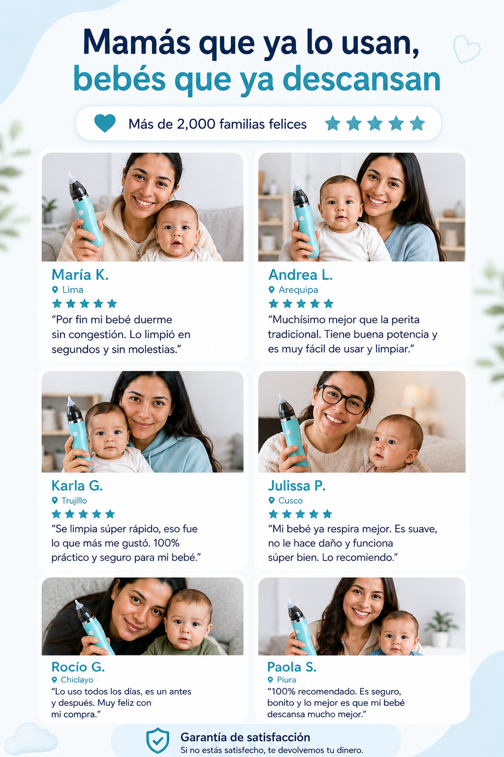 ASPIRADOR NASAL PARA BEBES